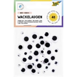 Oeil vacillant, mélange, taille: M, autocollant