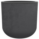 Bac à plantes BASALT UP, rond, 385 mm, anthracite