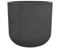 Bac à plantes BASALT UP, rond, 385 mm, anthracite