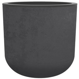 Bac à plantes BASALT UP, rond, 385 mm, anthracite