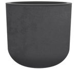 Bac à plantes BASALT UP, rond, 485 mm, vert amande