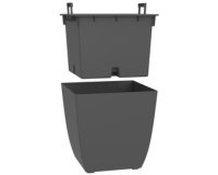 Bac à plantes BASALT Diva, colonne (H)782 mm, anthracite