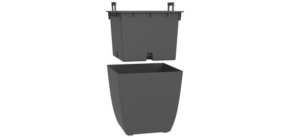 poétic Bac à plantes BASALT Diva, colonne (H)782 mm, anthrac