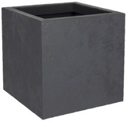 Bac à plantes BASALT UP, cubique, 295 mm, anthracite