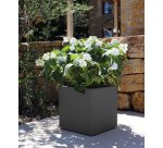 Bac à plantes BASALT UP, cubique, 295 mm