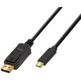 Câble de connexion USB-C - DisplayPort, 1,8 m, noir