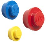 Jeu de 3 patères LEGO