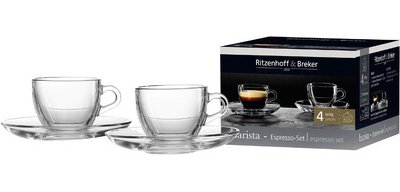 Espresso-Set BARISTA, 4-teilig