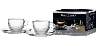 Service à expresso BARISTA, 4 pièces