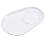 Dessous de tasse BIANCO, ovale
