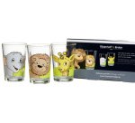 Verre ANIMAUX D'AFRIQUE, set de 3