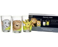 Verre ANIMAUX D'AFRIQUE, set de 3