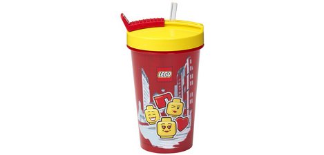 ICONIC BOY tumbler with straw, 0.5 liter