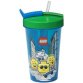 Gobelet avec paille ICONIC BOY, 0,5 litre