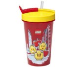 Gobelet avec paille ICONIC GIRL, 0,5 litre