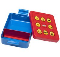 Boîte à goûter LUNCH BOX ICONIC, rouge/bleu