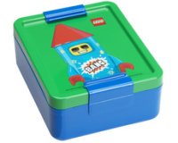 Boterhamdoos LUNCH BOX FIREWORK GUY, blauw