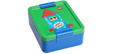 Boîte à goûter LUNCH BOX FIREWORK GUY, bleu