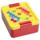 Boîte à goûter LUNCH BOX BRICK PATTERN, jaune