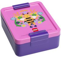 Boîte à goûter LUNCH BOX BEE, lilas