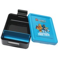 Boterhamdoos LUNCH BOX NINJAGO, blauw/zwart