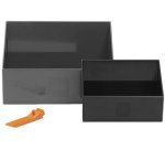 Jeu de pelles à briques BRICK SCOOPER SET, noir & gris