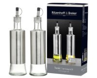 Kit flacons pour huile & vinaigre BASIC