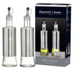 Kit flacons pour huile & vinaigre BASIC