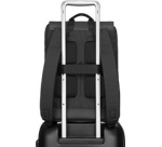 MOLESKINE Sac à dos pour laptop 'Metro Slim', noir