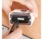 AVERY Kit tampon textile, 3 lignes, blanc