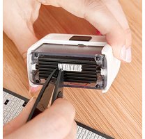 AVERY Kit tampon textile, 3 lignes, blanc