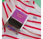 AVERY Kit tampon textile, 3 lignes, blanc