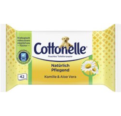 Papier toilette humide, camomille & Aloe Vera