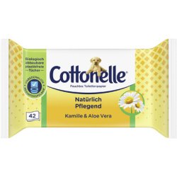 Papier toilette humide, camomille & Aloe Vera