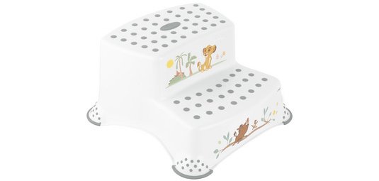 kids Marchepied 'igor lion king', 2 niveaux, blanc