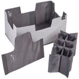 Set organiseur de courses 'neo', taille XL, graphite