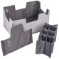 Set organiseur de courses 'neo', taille XL, graphite