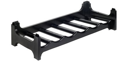 Porte-bouteilles 'rico', 6 compartiments, PP, noir