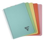 Carnet reliure intégrale Linicolor ESSENCE A5 180 pages petits carreaux couverture plastique polypropyène rainuré - Assortis