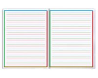 Cahier piqûre DYS, 170 x 220 mm, 48 pages