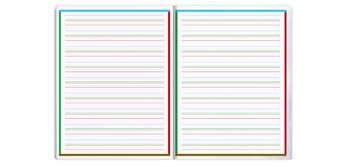 Cahier piqûre DYS, A4, 48 pages