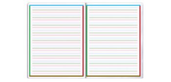 Cahier piqûre DYS, 170 x 220 mm, 48 pages