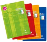 Cahier d'écriture piqué spécial Dys 17x22 cm 48 pages cadre et lignes 4 couleurs Interligne 3 mm - Assortis