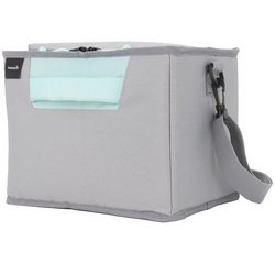 Sac isotherme 'nea', taille L, gris/bleu d'eau