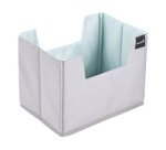 Organiseur de courses 'nea', taille L, gris/bleu eau
