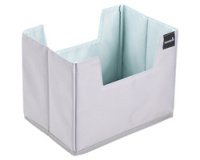 Organiseur de courses 'nea', taille L, gris/bleu eau