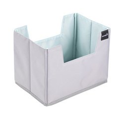 Organiseur de courses 'nea', taille L, gris/bleu eau
