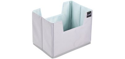 Organiseur de courses 'nea', taille L, gris/bleu eau