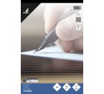 Bloc-notes A4, ligné, 100 feuilles