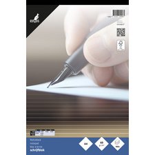 Bloc-notes A4, ligné, 100 feuilles
